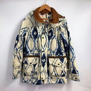 Burton Women's Fremont Indigo Batik Tie Dye Ski Snowboarding Jacket Size M